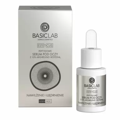 Serum peptydowe pod oczy z argireliną 10% - Nawilżenie i Ujędrnienie | BasicLab