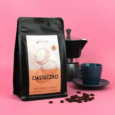 Kawa smakowa aromatyzowana Ciasteczko - ziarnista | Senua