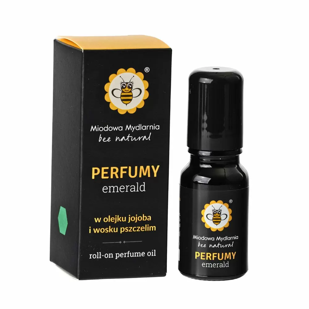 Perfumy roll-on EMERALD | Miodowa Mydlarnia