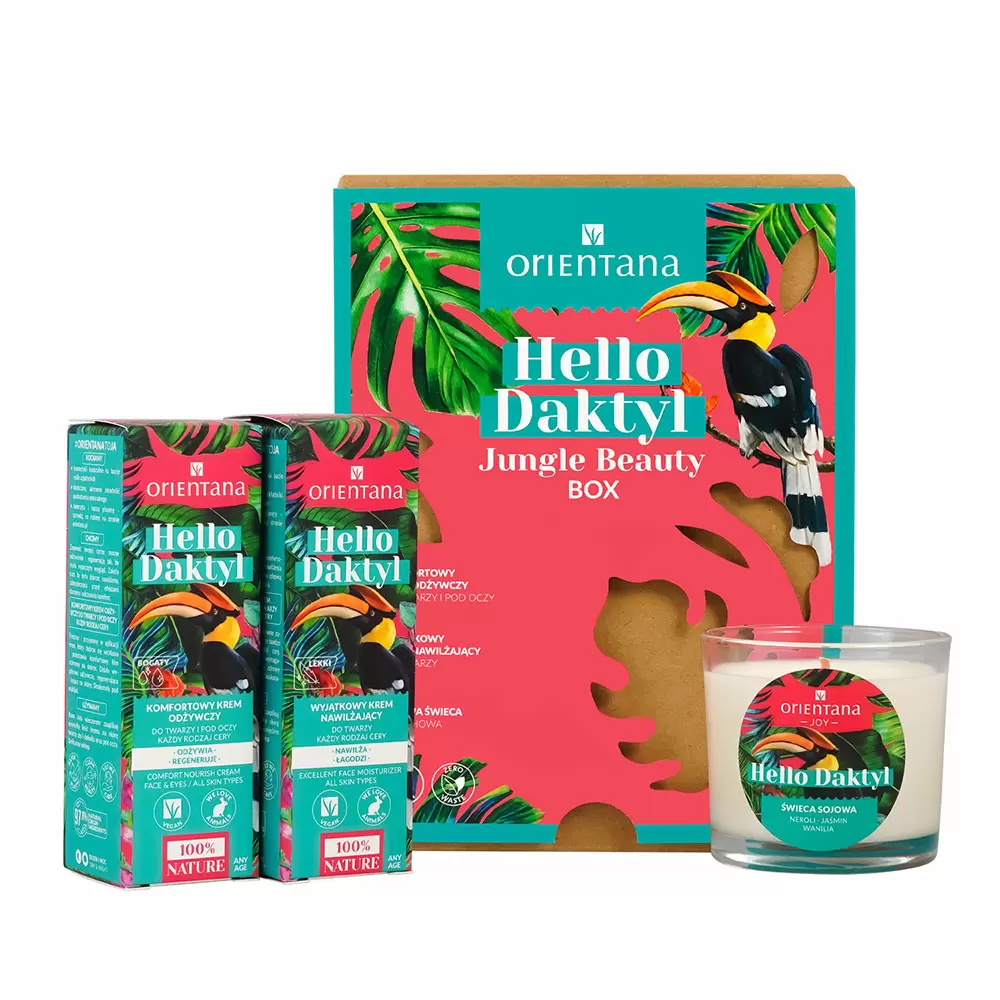 Zestaw HELLO DAKTYL Jungle Beauty BOX | Orientana