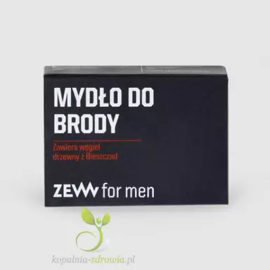 Mydło do brody z węglem drzewnym z Bieszczad | ZEW for men