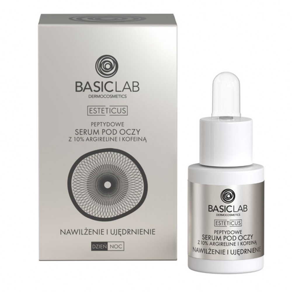 Serum peptydowe pod oczy z argireliną 10% - Nawilżenie i Ujędrnienie | BasicLab
