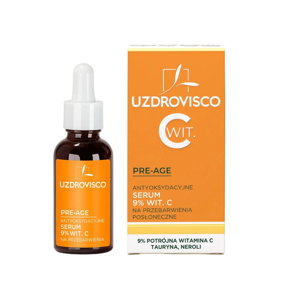 Antyoksydacyjne serum 9% wit.C na przebarwienia | Uzdrovisco