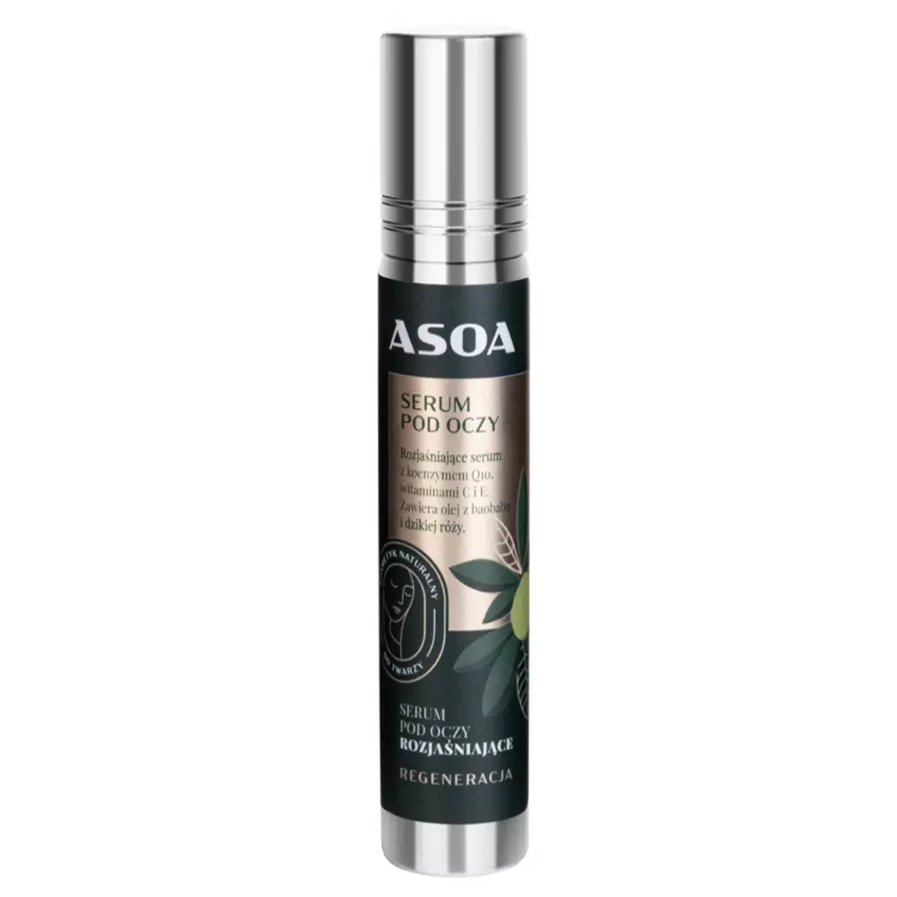 Serum pod oczy z koenzymem Q10, witaminą C i E | Asoa