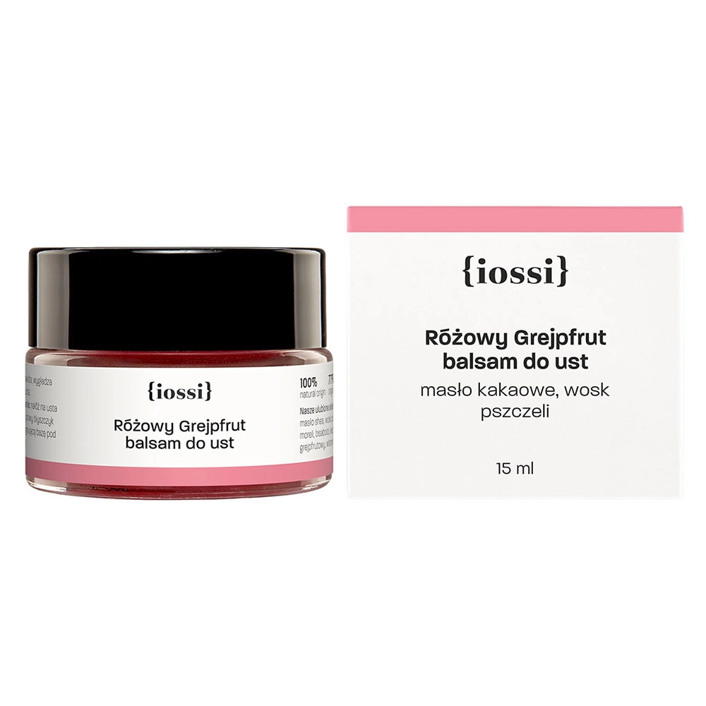 Balsam do ust Różowy Grejpfrut | iossi