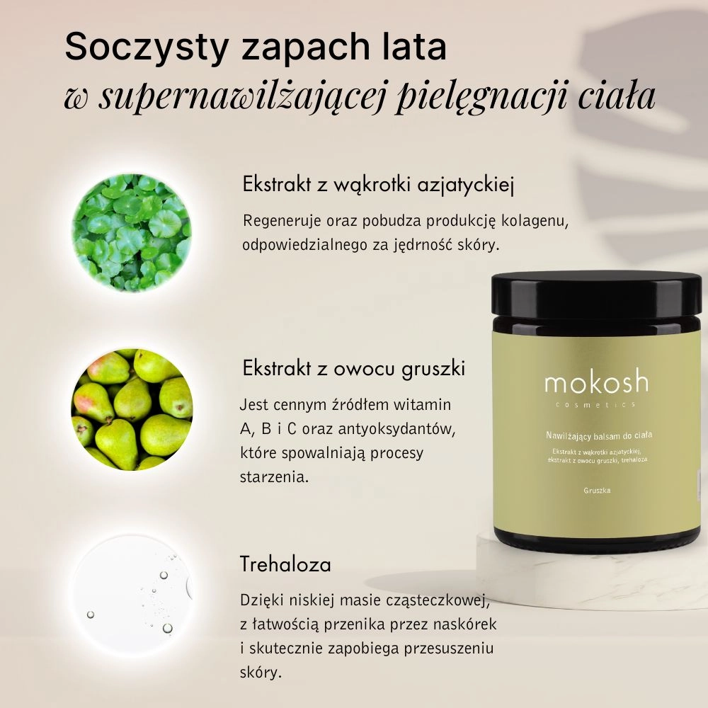 Balsam nawilżający do ciała Gruszka | Mokosh