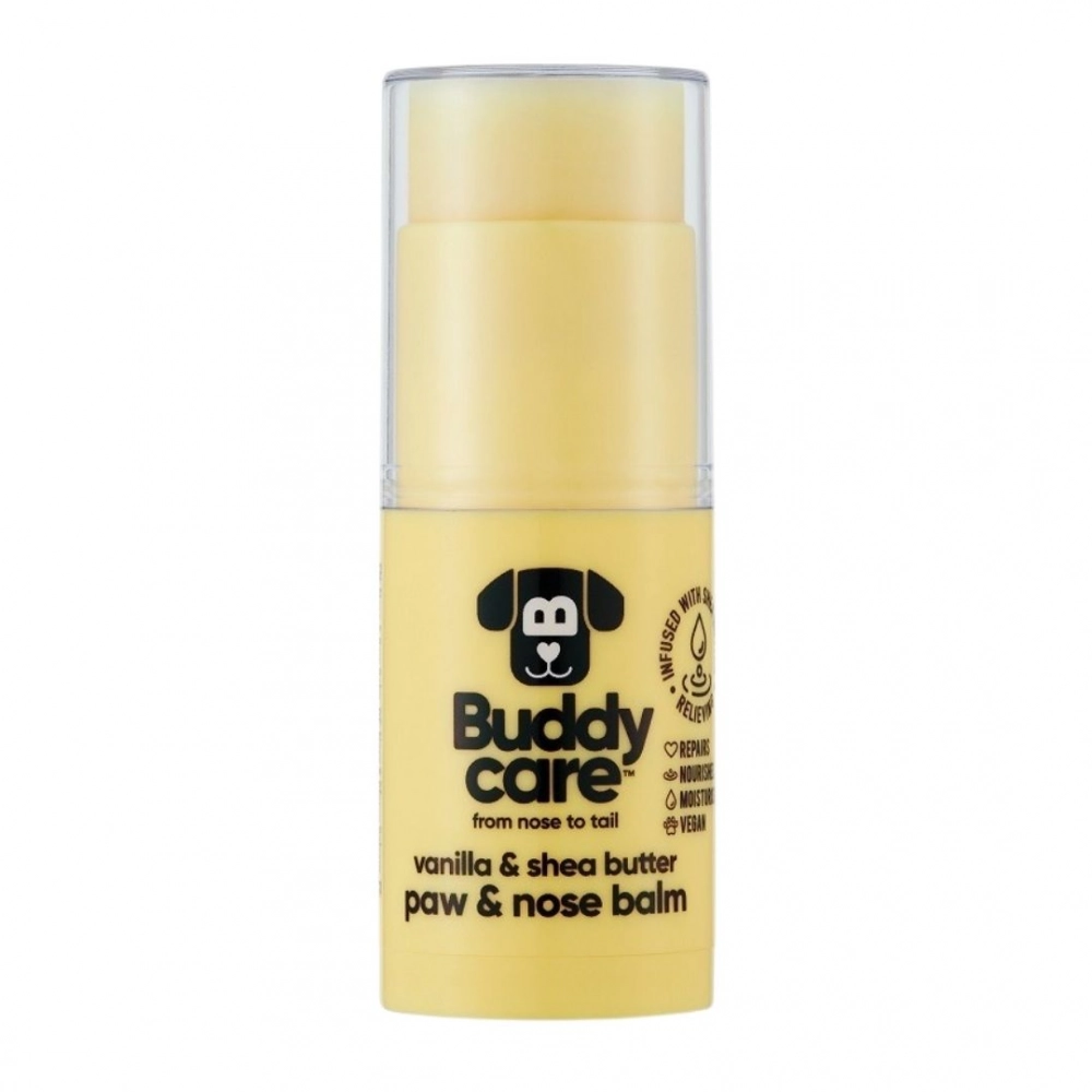 Balsam ochronny na łapy i nos dla psów Wanilia i Masło shea | Buddy Care