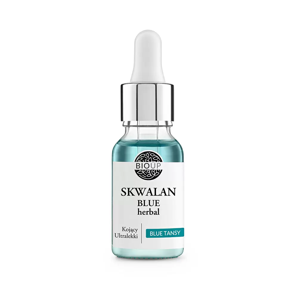 Skwalan Blue Tansy - niebieski olejek przeciwzapalny | BIOUP