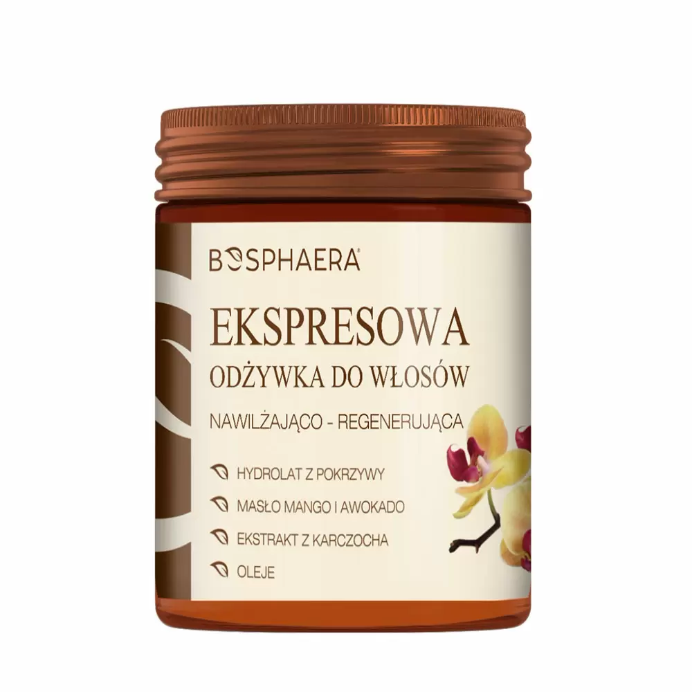 Ekspresowa odżywka do włosów nawilżająco-regenerująca | Bosphaera