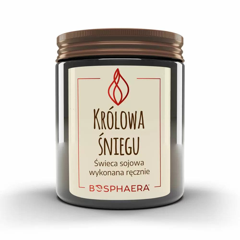 Sojowa świeca zapachowa Królowa Śniegu | Bosphaera