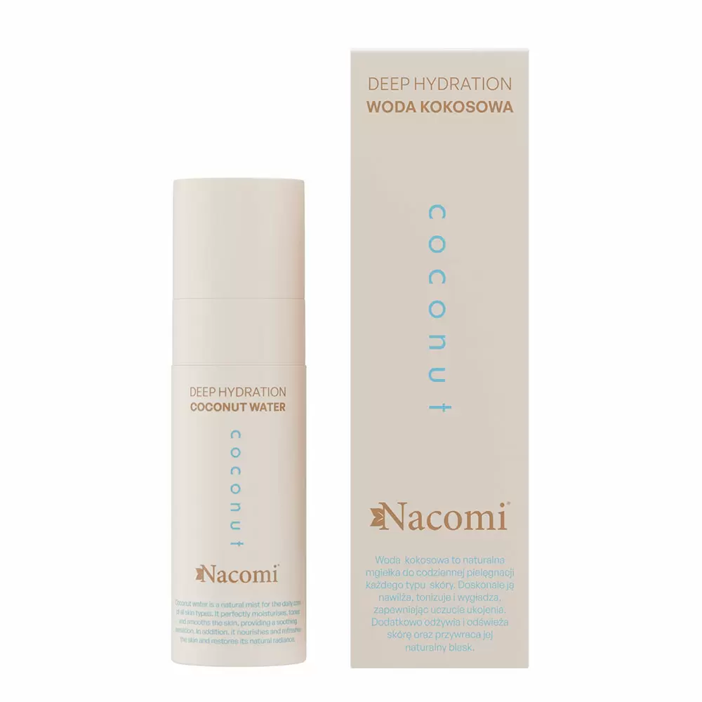 Deep hydration Woda kokosowa COCONUT | Nacomi