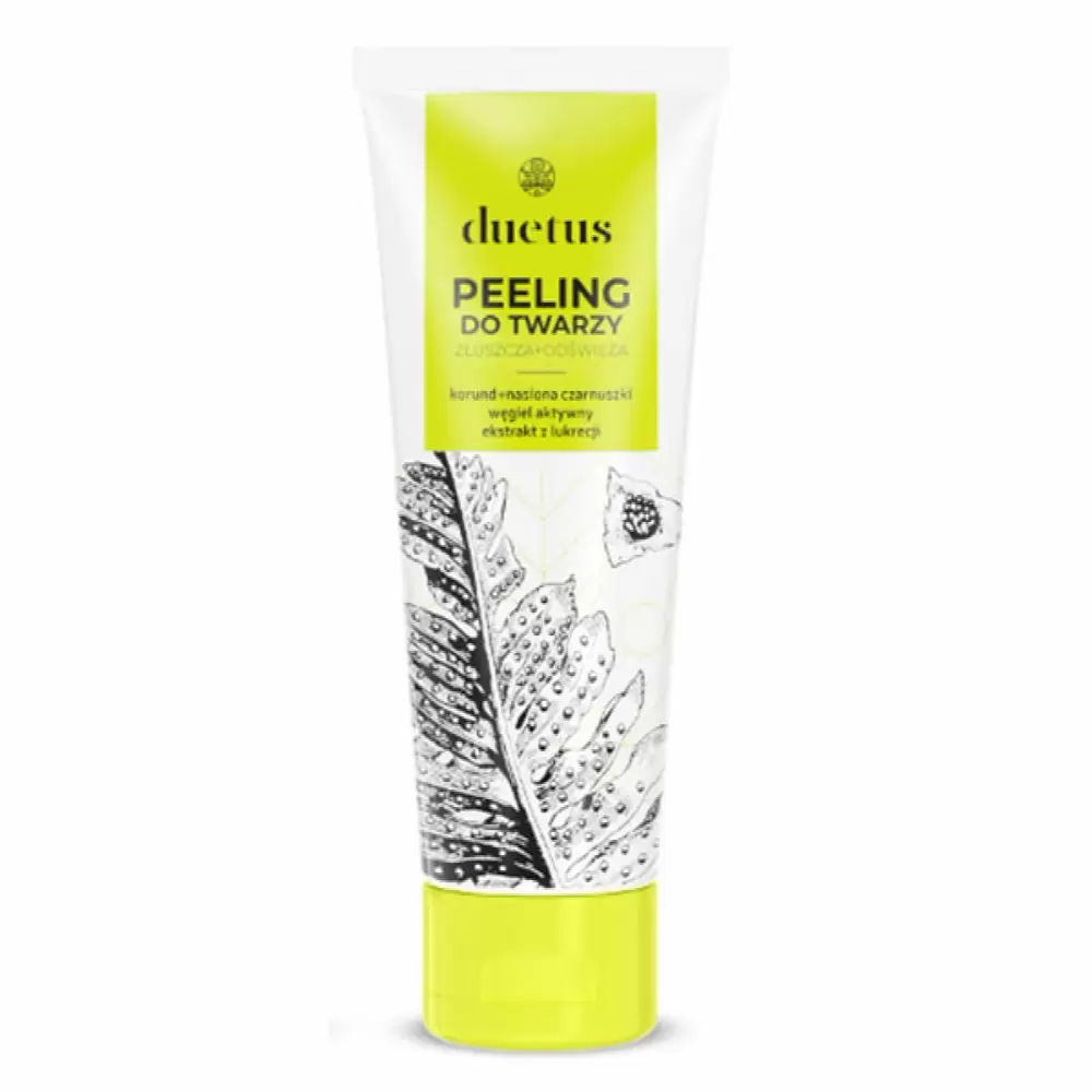 Peeling do twarzy z węglem aktywnym | Duetus