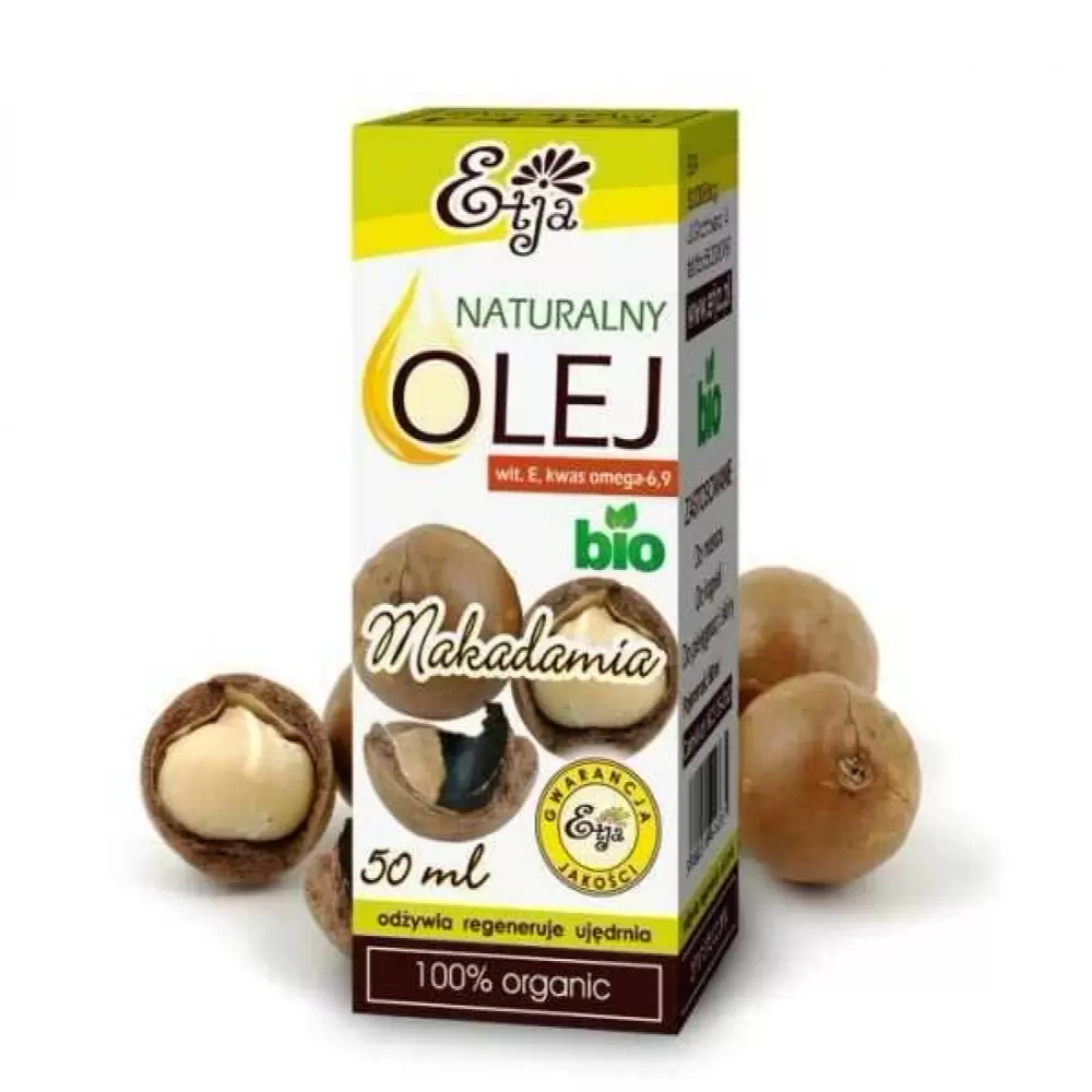 Olej macadamia BIO | Etja