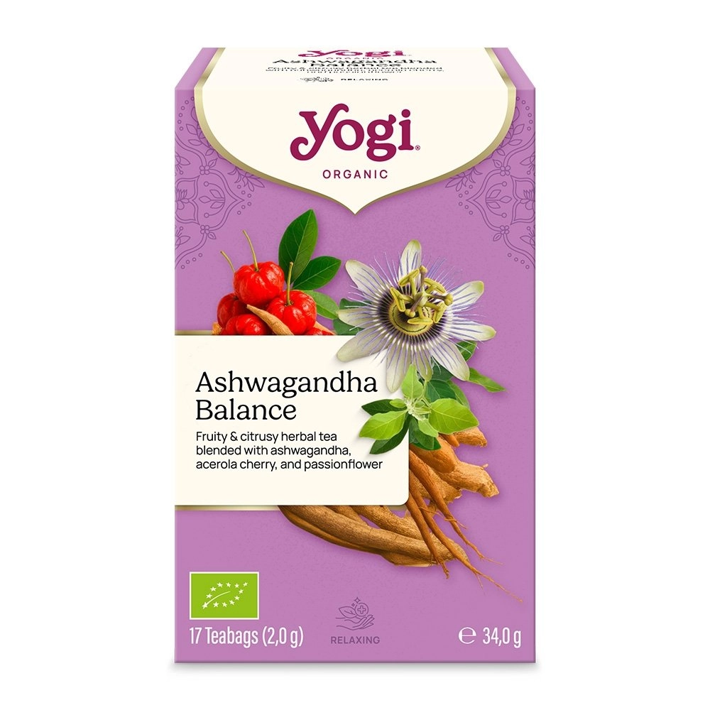 Herbata ajurwedyjska ASHWAGANDHA BALANCE | Yogi Tea