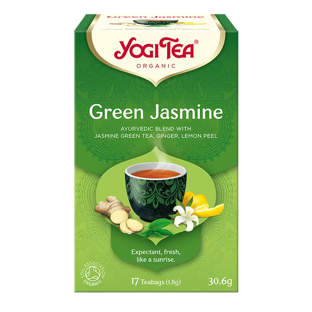 Herbata ajurwedyjska Zielona Jaśminowa GREEN JASMINE | Yogi Tea