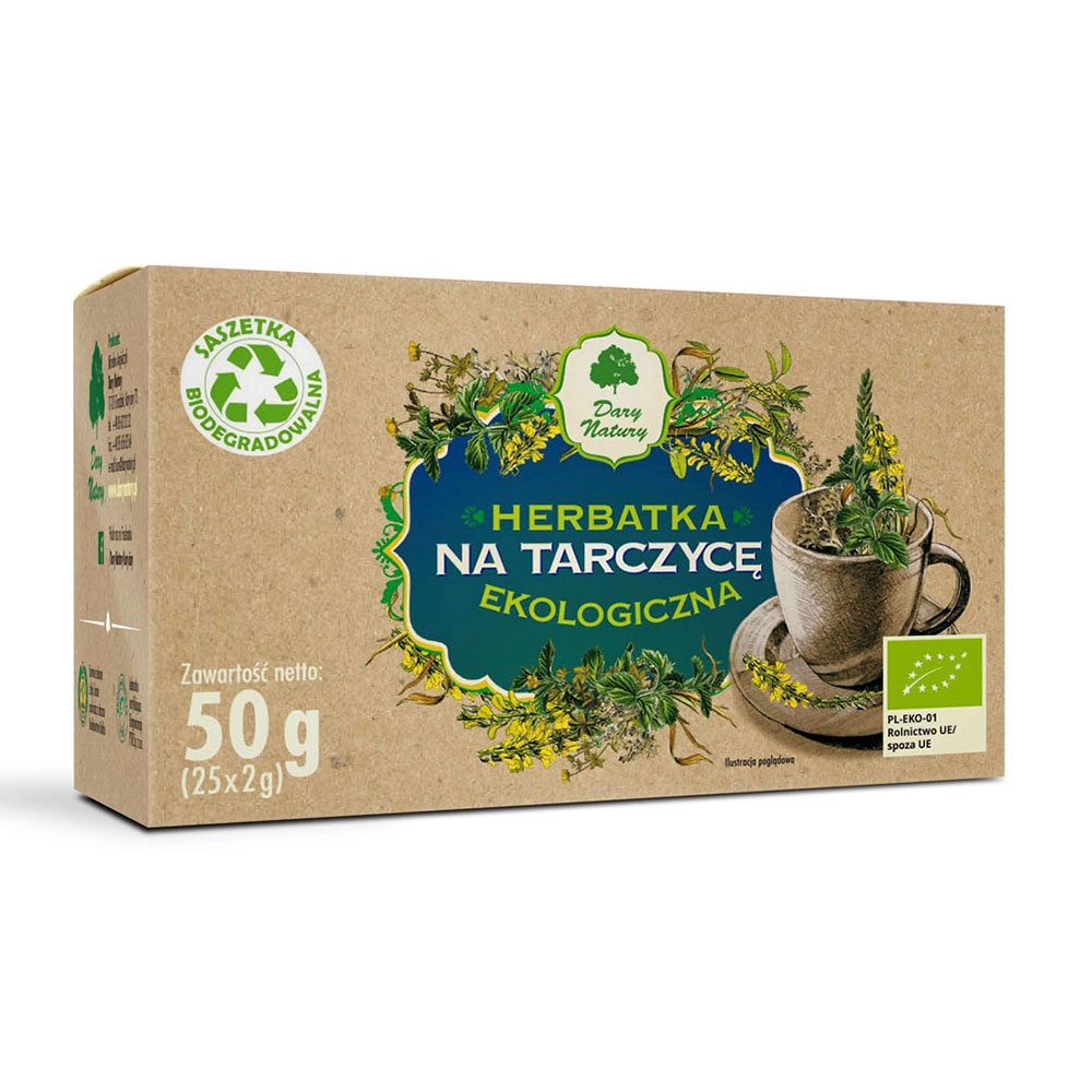 Herbata na tarczycę EKO | Dary Natury