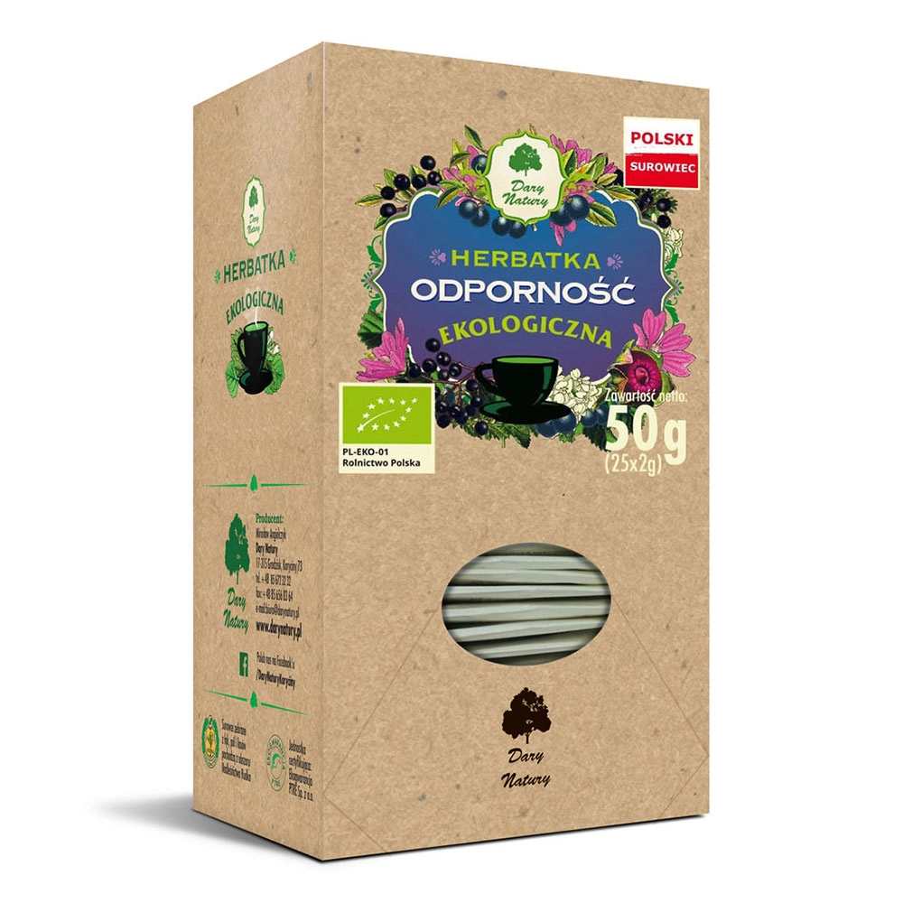 Herbatka na odporność EKO | Dary Natury
