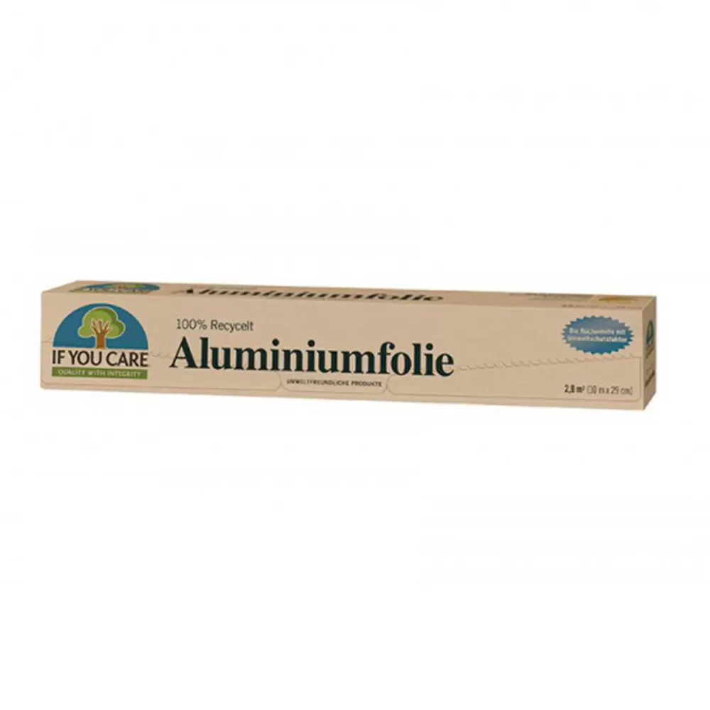 Folia aluminiowa z recyklingu | If You Care