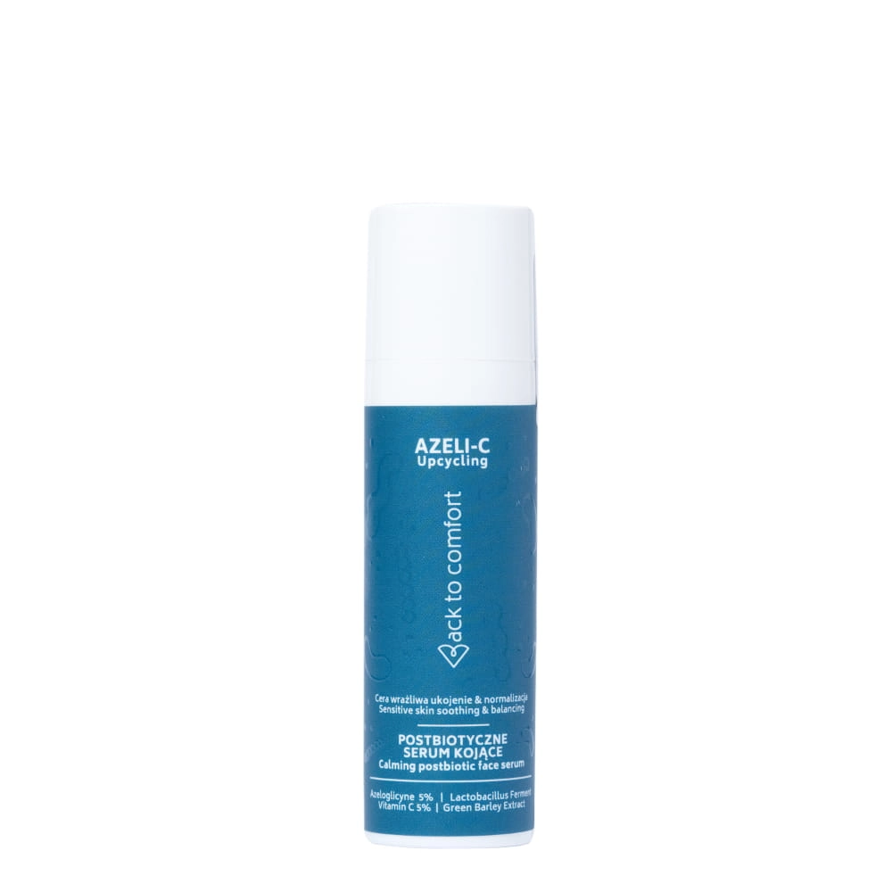 Kojące serum postbiotyczne Azeli-C Upcycling | Back to comfort