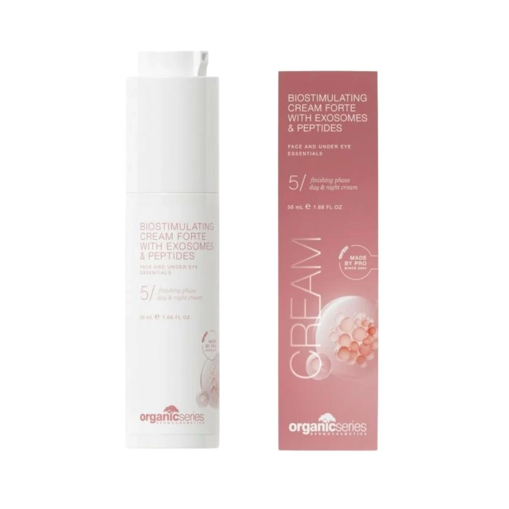 Krem biostymulujący z egzosomami i peptydami BIOSTIMULATING CREAM FORTE | Organic Series