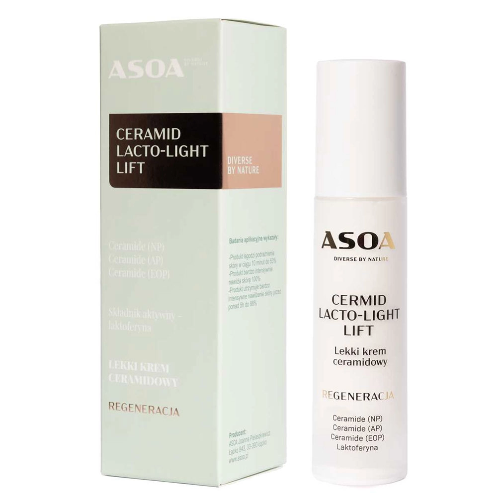 Krem ceramidowy Lekki Lacto - Light | Asoa