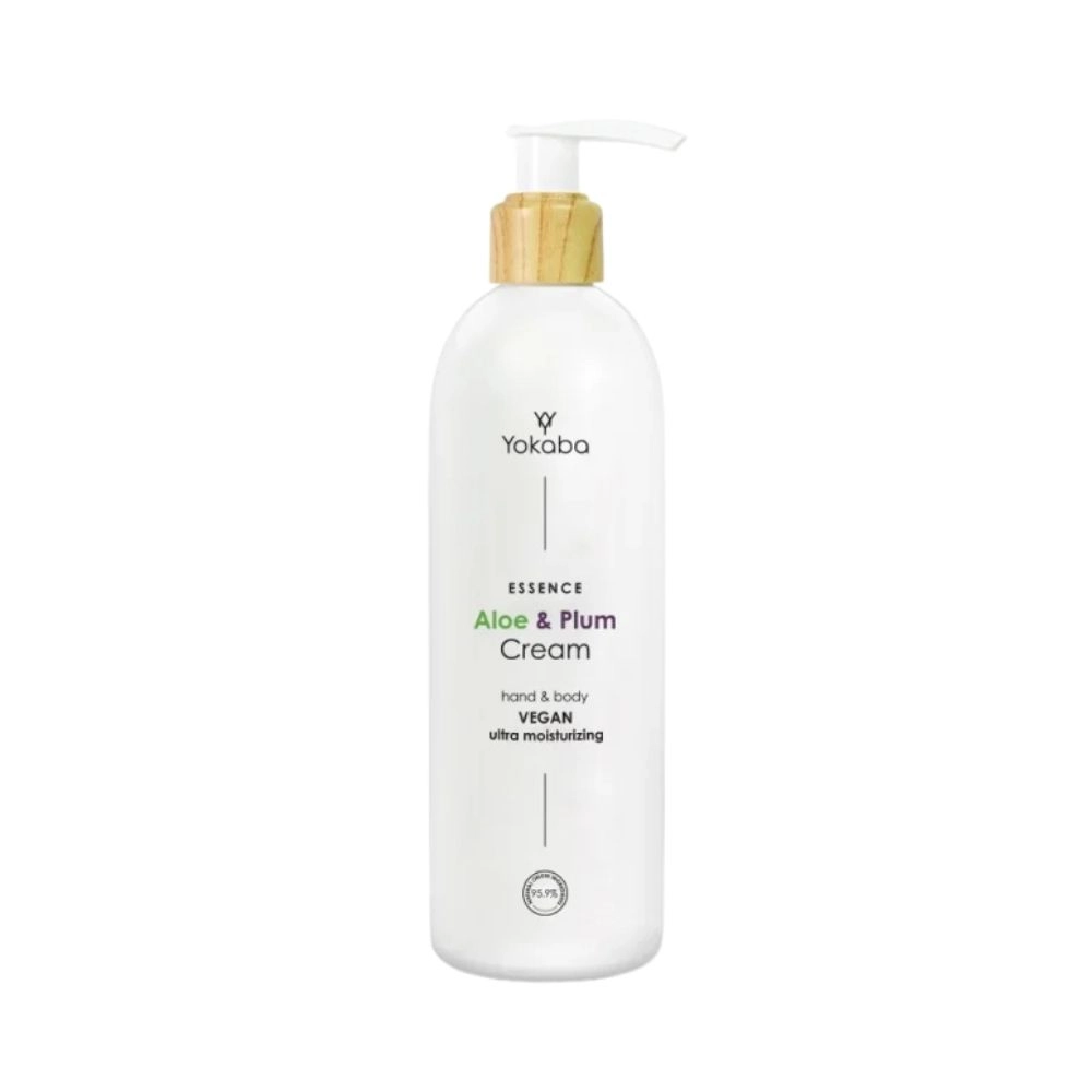 Krem do dłoni i ciała nawilżający Aloe & Plum Cream | Yokaba