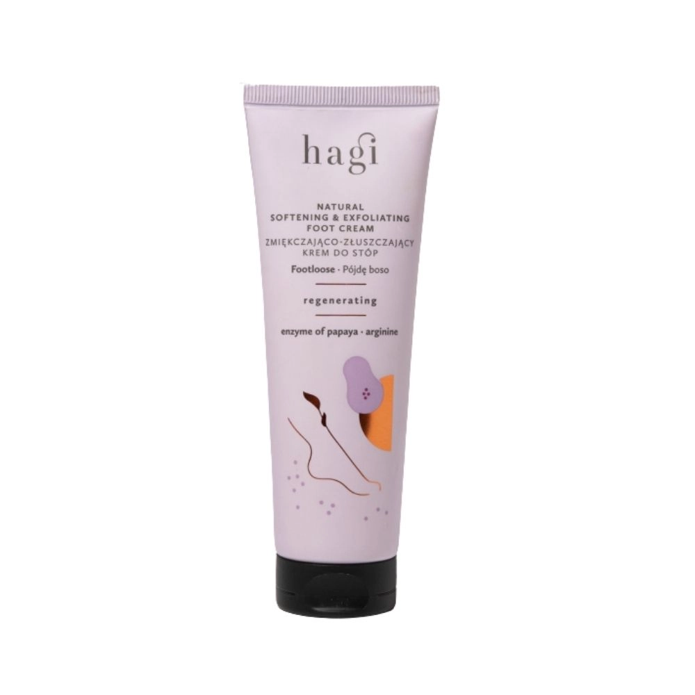 Krem enzymatyczny do stóp Pójdę Boso | Hagi Cosmetics