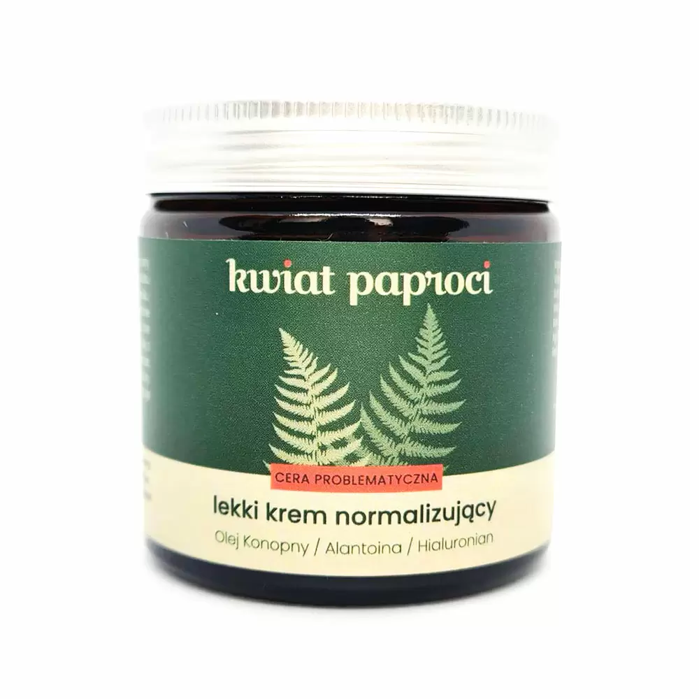 Lekki krem normalizujący | Kwiat Paproci