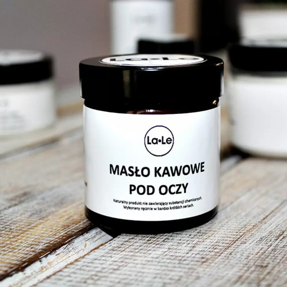 Masło kawowe pod oczy z kofeiną | La-Le