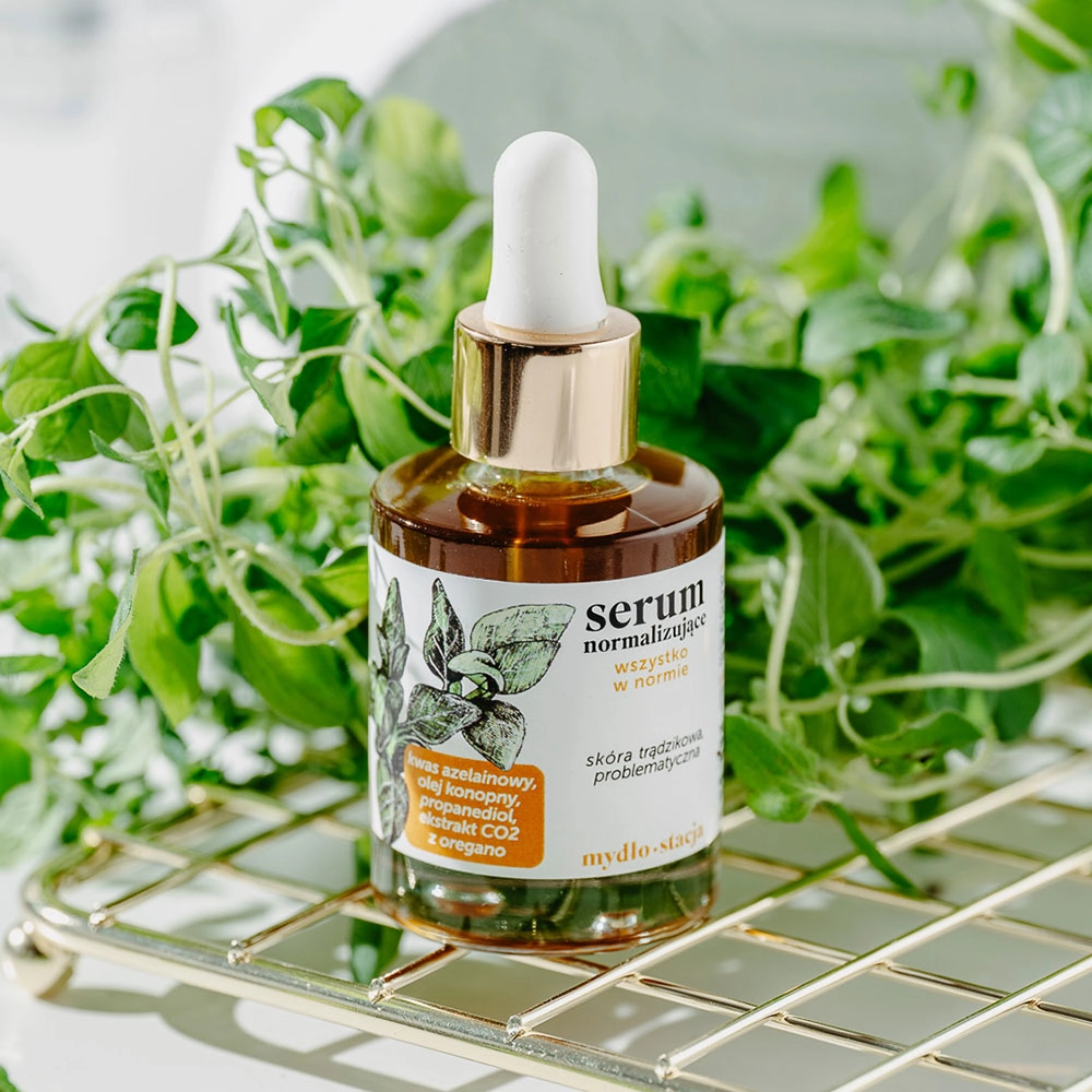 Lekkie serum normalizujące z ekstraktem CO2 | Mydło Stacja