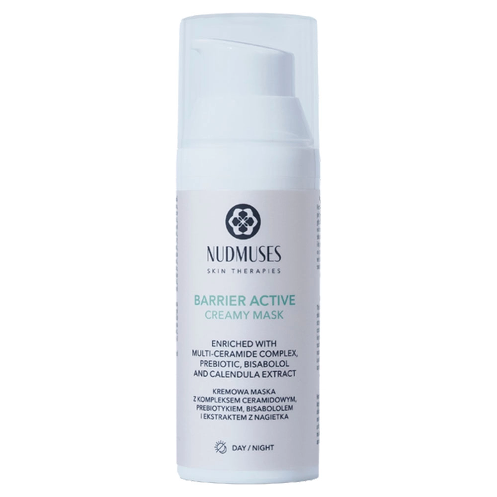 Maska kremowa z ceramidami i prebiotykami Barier active creamy mask | Nudmuses