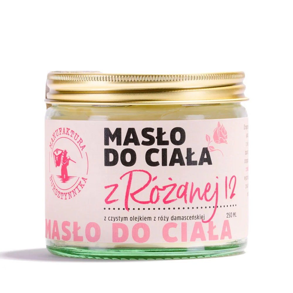 Masło do ciała z Różanej 12 | Manufaktura Bursztynnika