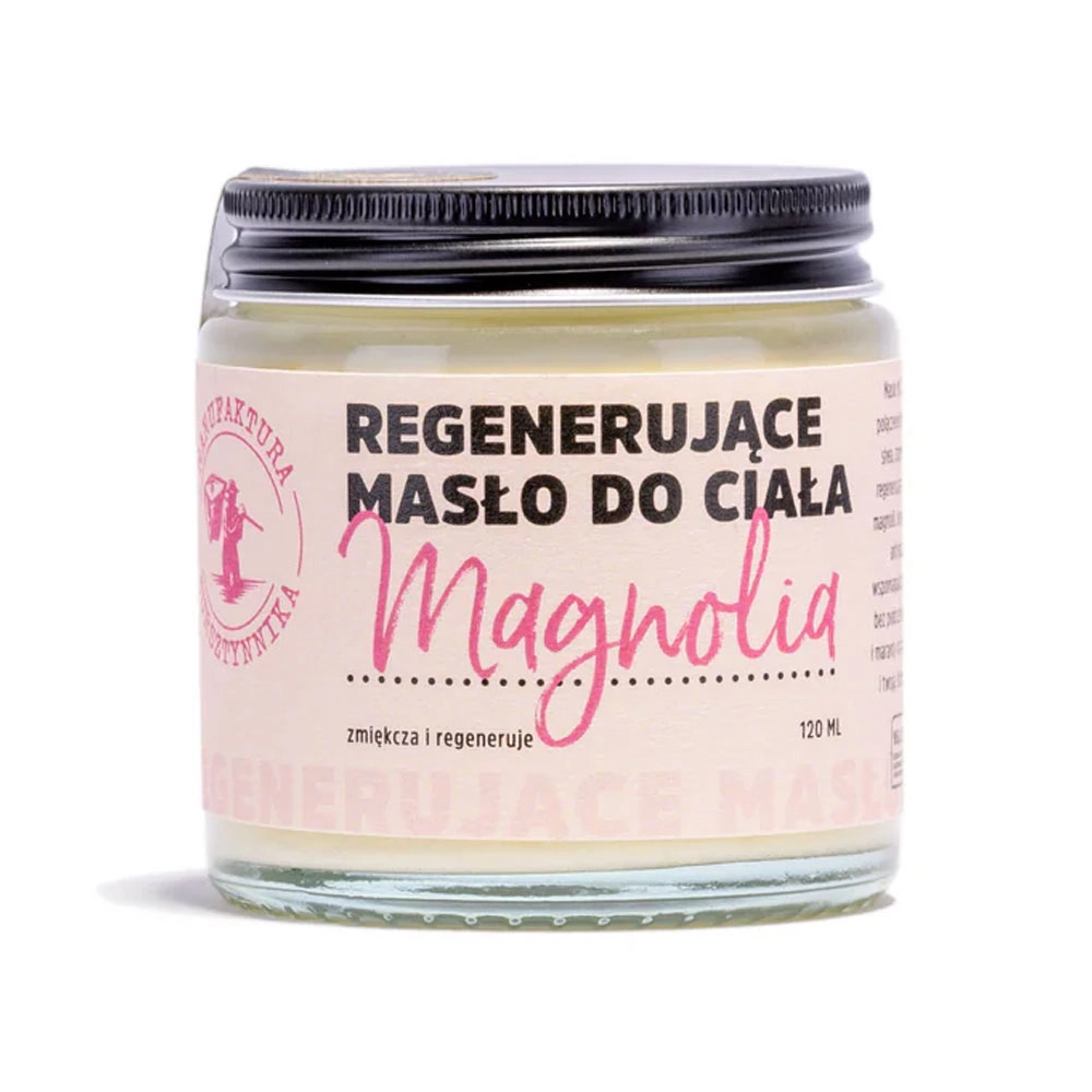 Masło regenerujące do ciała Magnolia | Manufaktura Bursztynnika