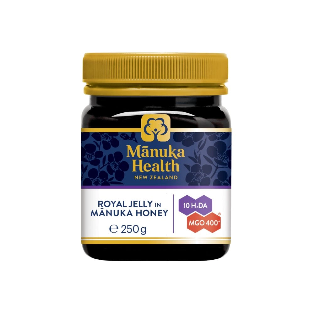 Miód Manuka MGO 400+ z Mleczkiem Pszczelim | Manuka Health