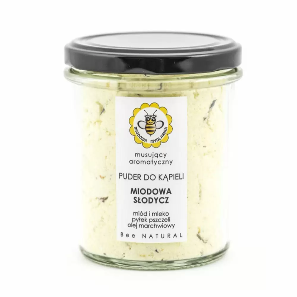 Puder do kąpieli Miodowa Słodycz | Miodowa Mydlarnia