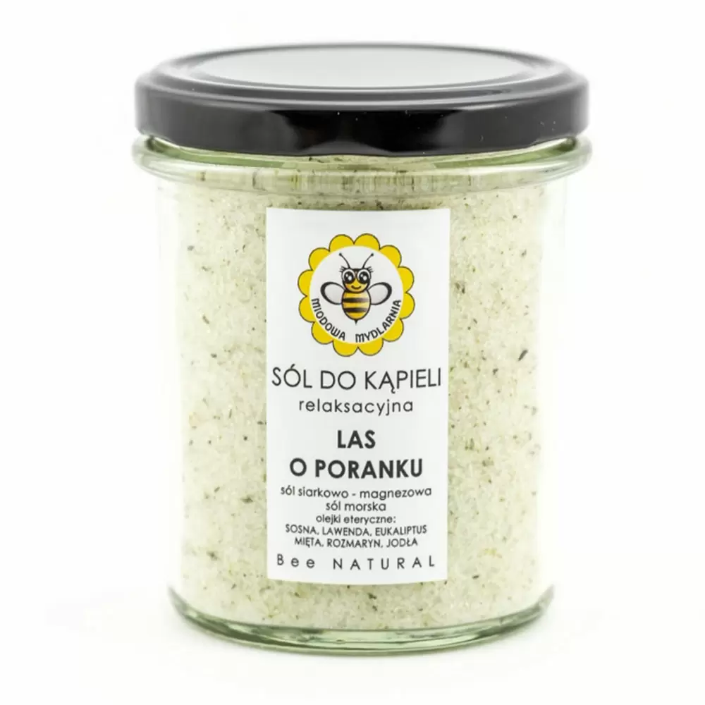 Sól do kąpieli Las o Poranku | Miodowa Mydlarnia