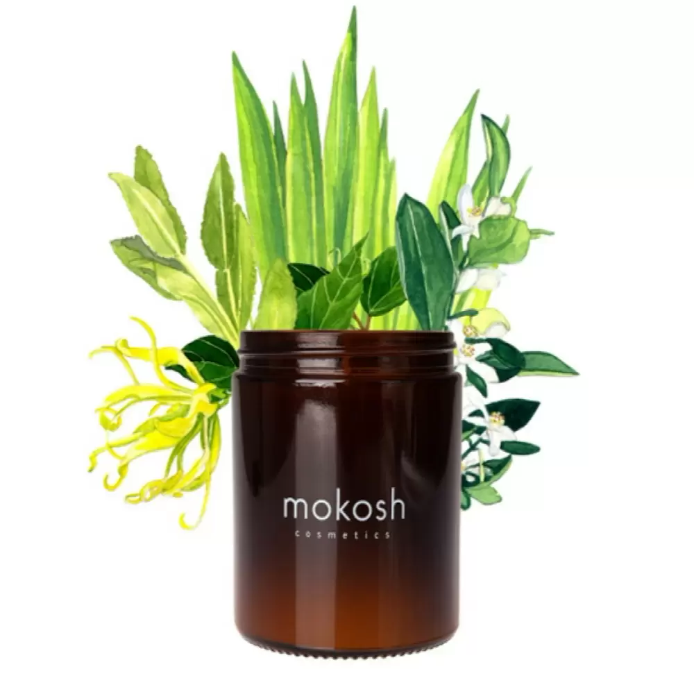 Roślinna świeca sojowa Śródziemnomorski gaj | Mokosh