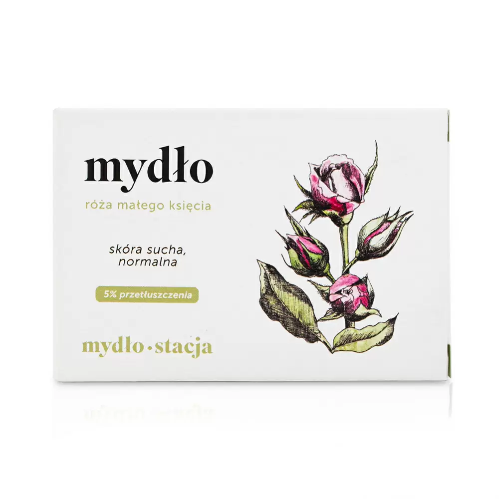Mydło naturalne Róża Małego Księcia | Mydło Stacja
