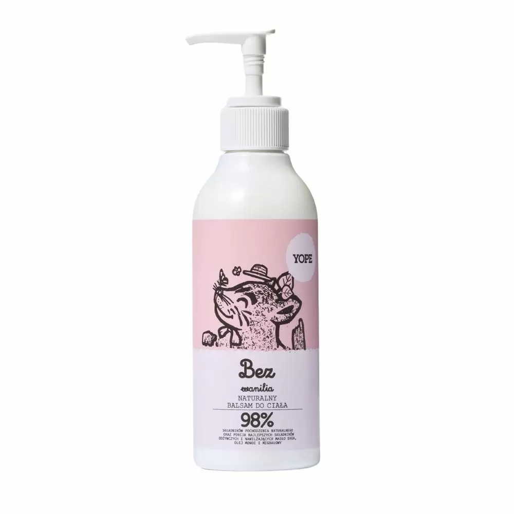 Naturalny balsam do ciała Bez i Wanilia | Yope