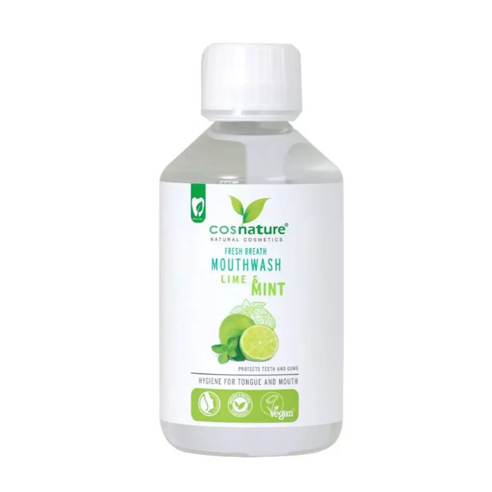 Naturalny płyn do płukania ust - limonka-mięta | Cosnature