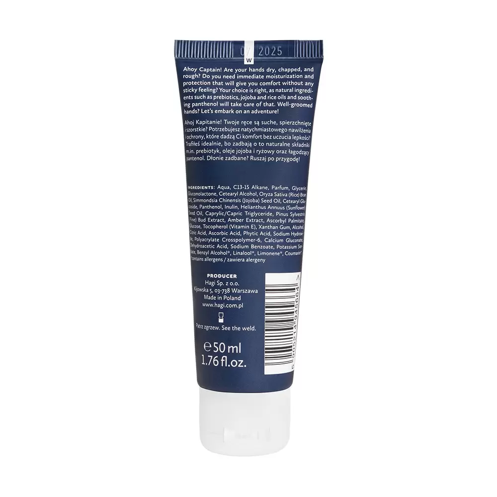 Ochronny krem do rąk Ahoj kapitanie | Hagi Cosmetics
