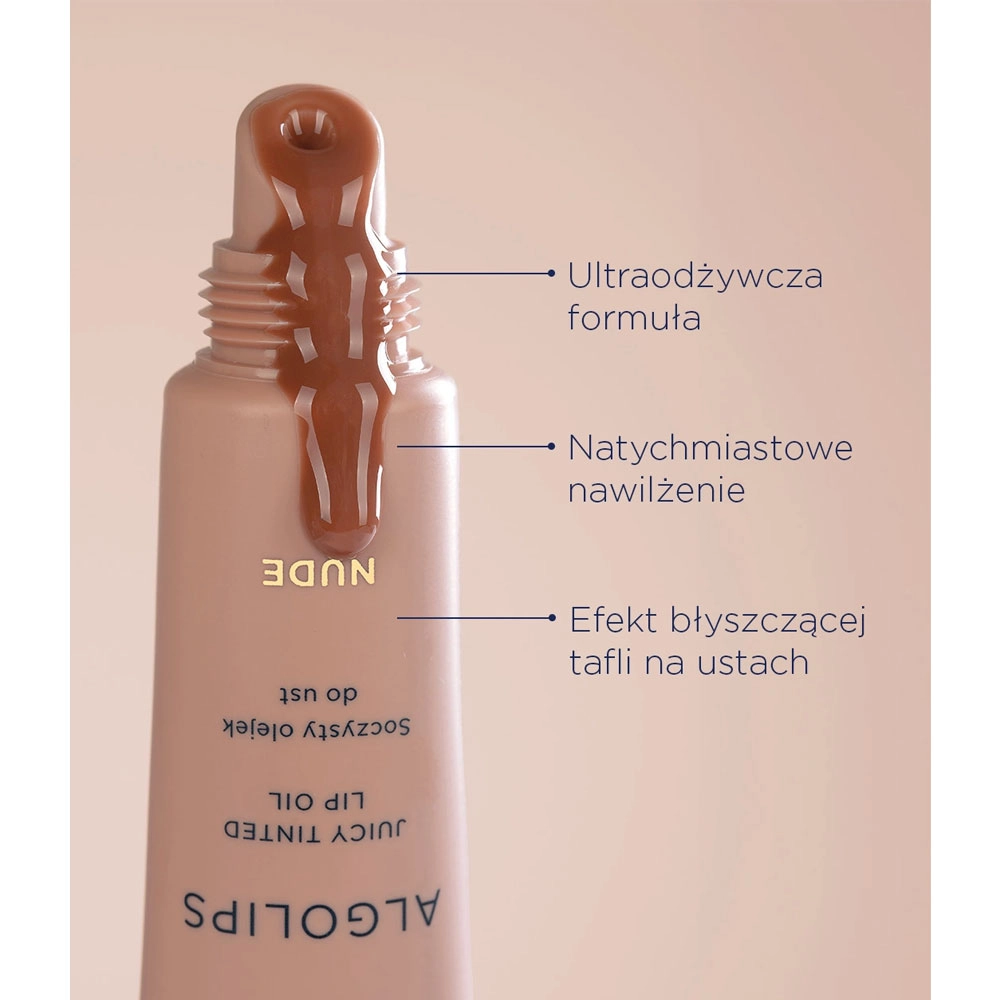 Olejek do ust ALGOLIPS Nude | Sensum Mare