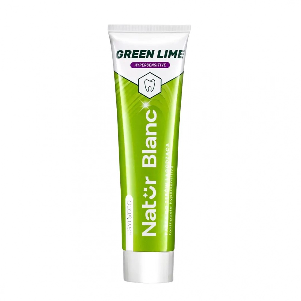 Pasta do zębów łagodząca nadwrażliwość Green Lime | Sylveco