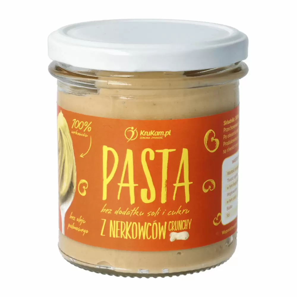 Pasta z nerkowców Crunchy | KruKam