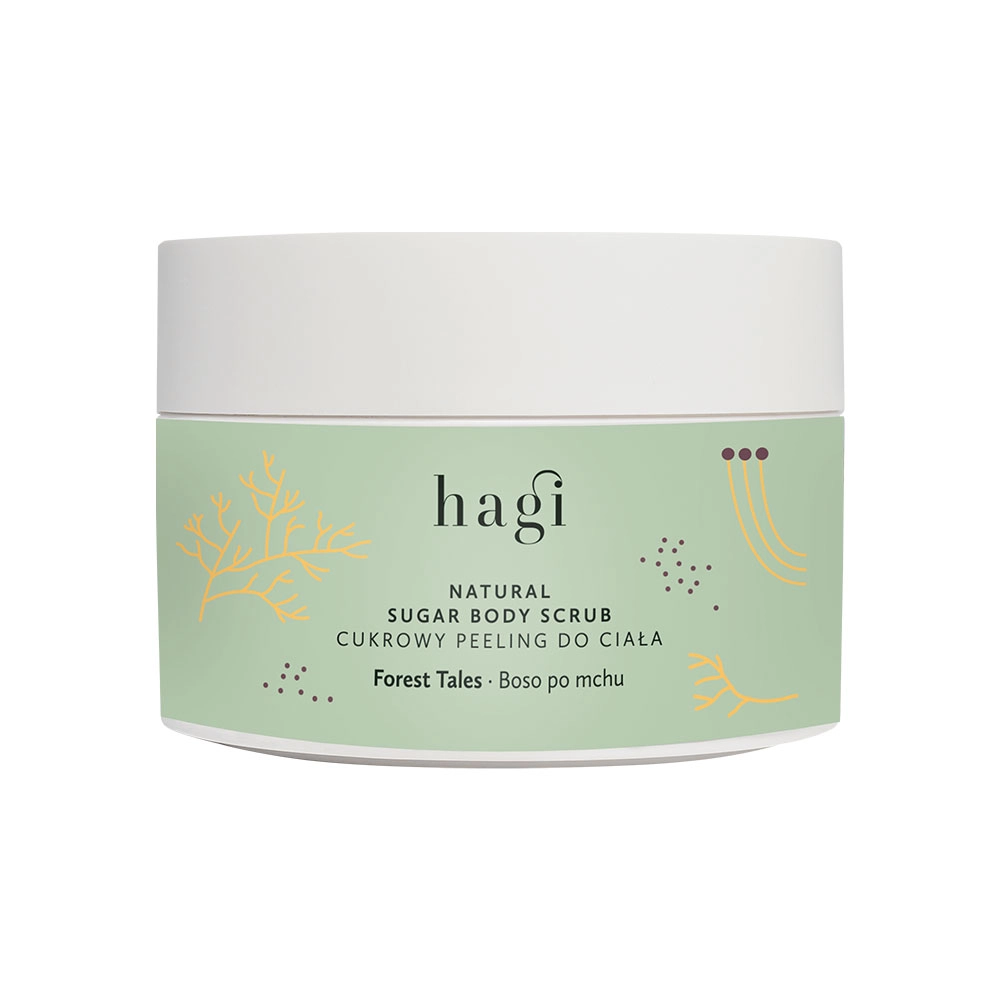 Peeling cukrowy do ciała Boso po mchu | Hagi Cosmetics