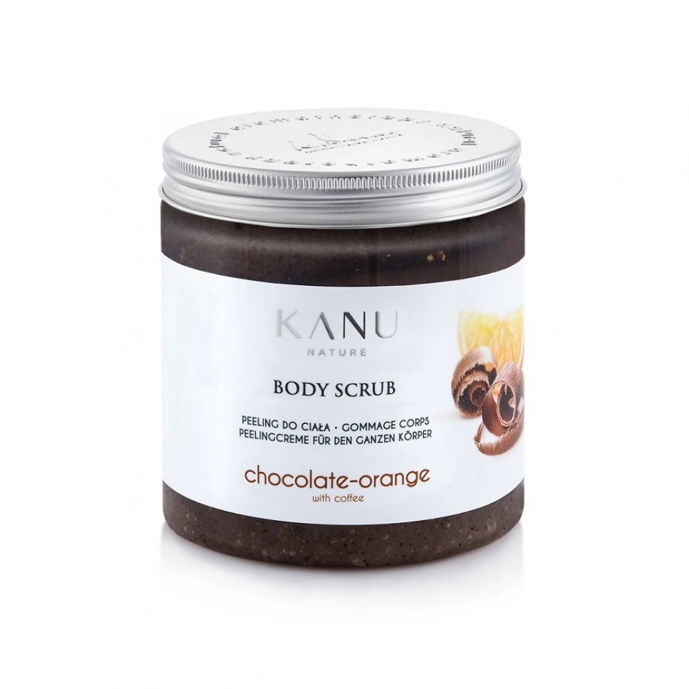 Peeling do ciała Czekoladowo - pomarańczowy z kawą | Kanu Nature