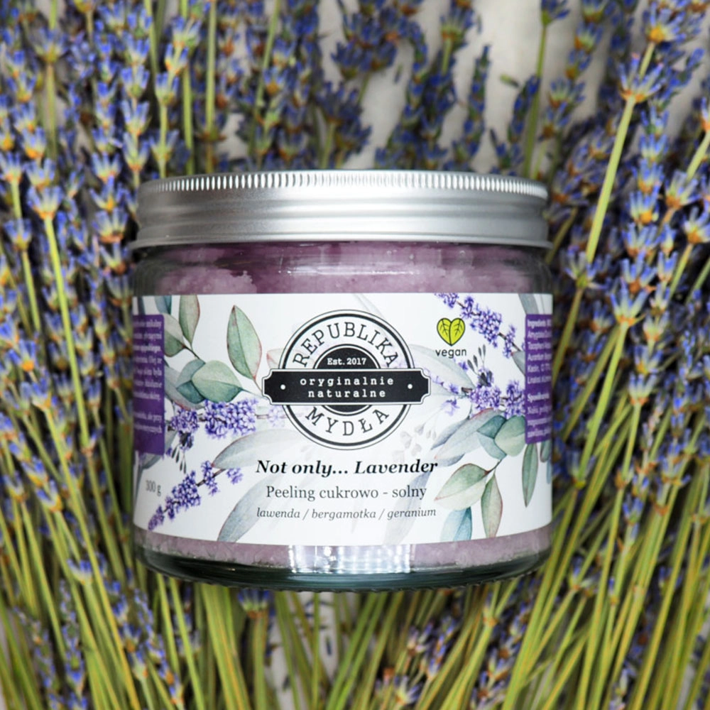 Peeling do ciała Not only... Lavender | Republika Mydła