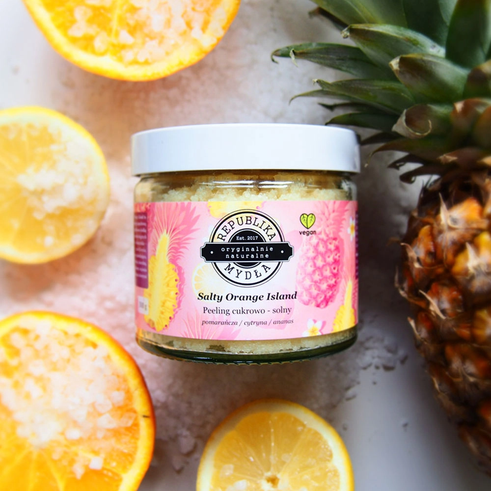 Peeling do ciała Salty Orange Island | Republika Mydła