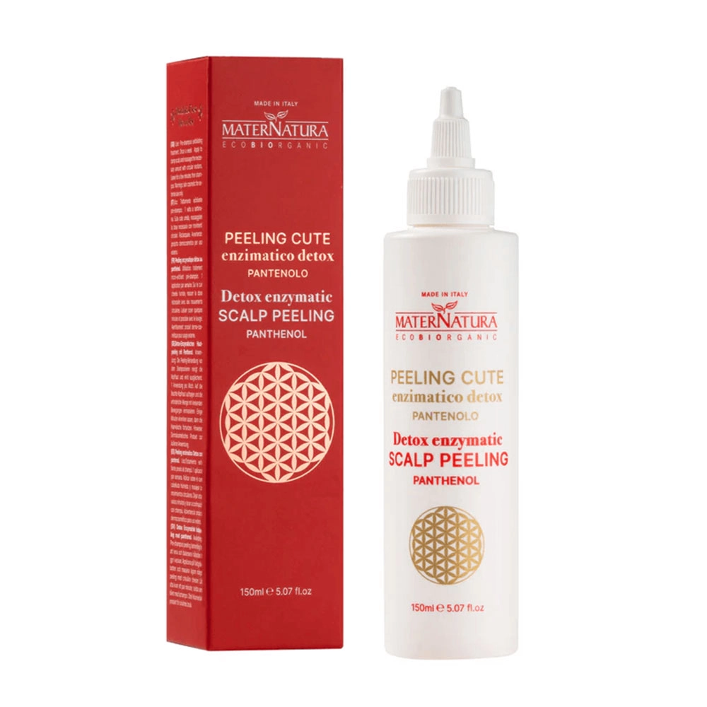 Peeling enzymatyczny do skóry głowy z pantenolem | MaterNatura