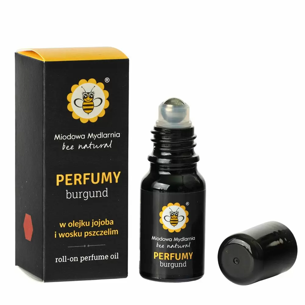 Perfumy roll-on BURGUND | Miodowa Mydlarnia